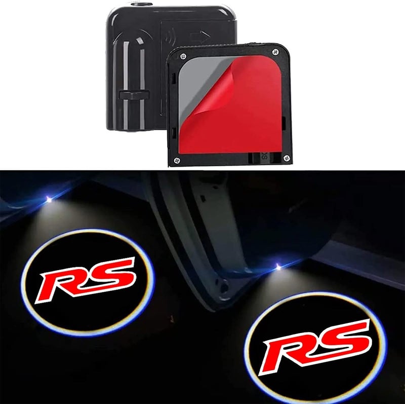NOCLTY 2PCS Never Fade Door Lights Logo,Courtesy LED Welcome Light Lamps Accessories - Image 2